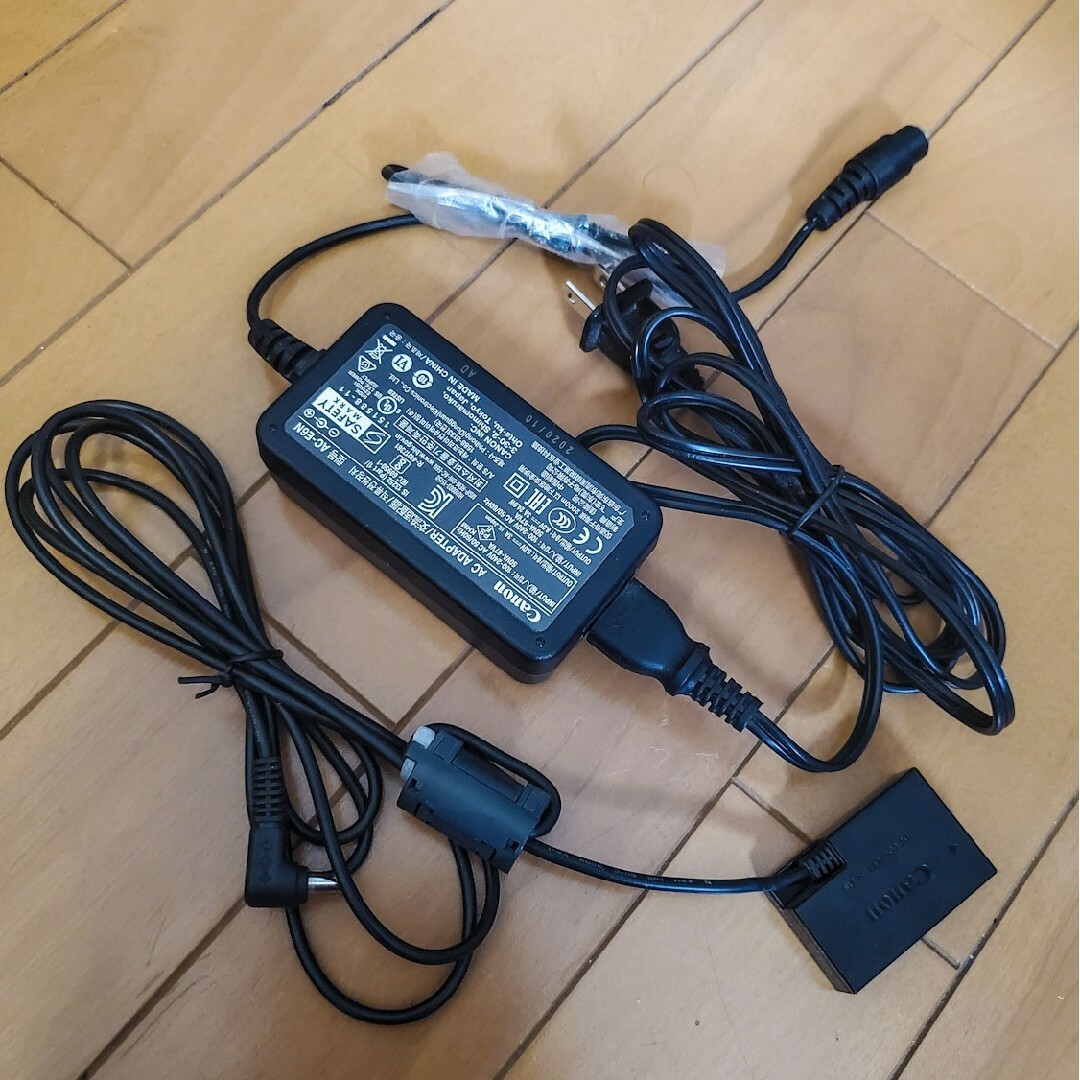 【美品】Canon  ACアダプター+DCカプラー(AC-E6N、DR-E18)