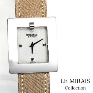 エルメス HERMES CL4.230.212/3821 ホワイトシェル レディース 腕時計