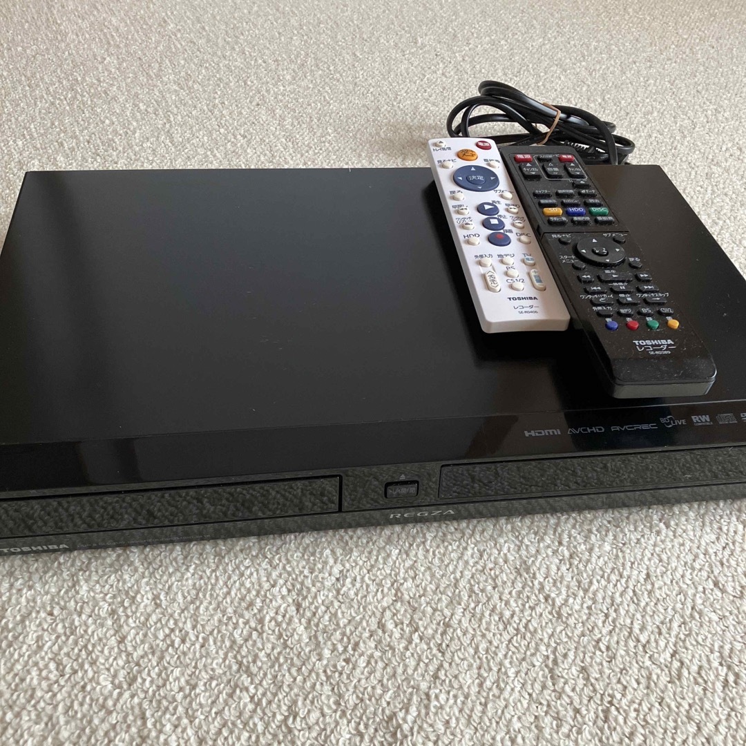 東芝(トウシバ)のDVDレコーダー スマホ/家電/カメラのテレビ/映像機器(DVDレコーダー)の商品写真