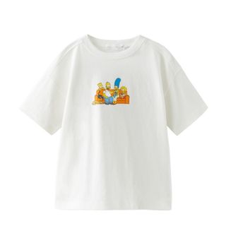 ザラキッズ(ZARA KIDS)のザラ キッズ シンプソンズTシャツ 128cm(Tシャツ/カットソー)