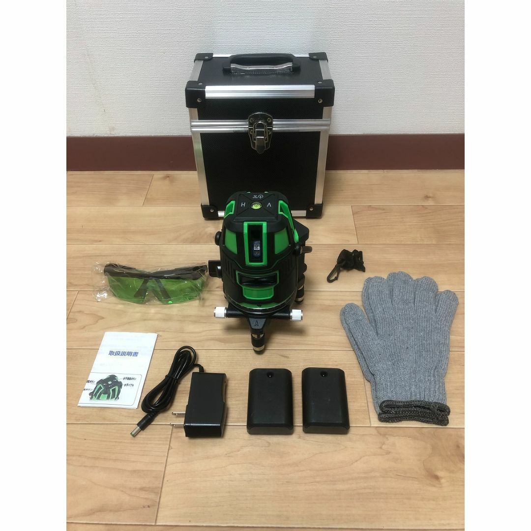 5ライン6点 グリーンレーザー墨出し器/墨出器/墨出し機/水準器