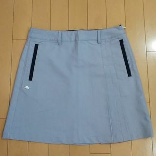 カッパ(Kappa)の【美品】カッパ-Kappa GOLF- スカート／グレー／L(ウエア)