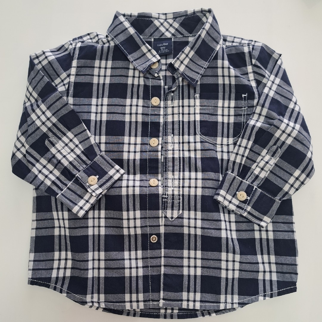 babyGAP(ベビーギャップ)のギャップ　babyGAP　シャツ キッズ/ベビー/マタニティのキッズ服男の子用(90cm~)(ブラウス)の商品写真