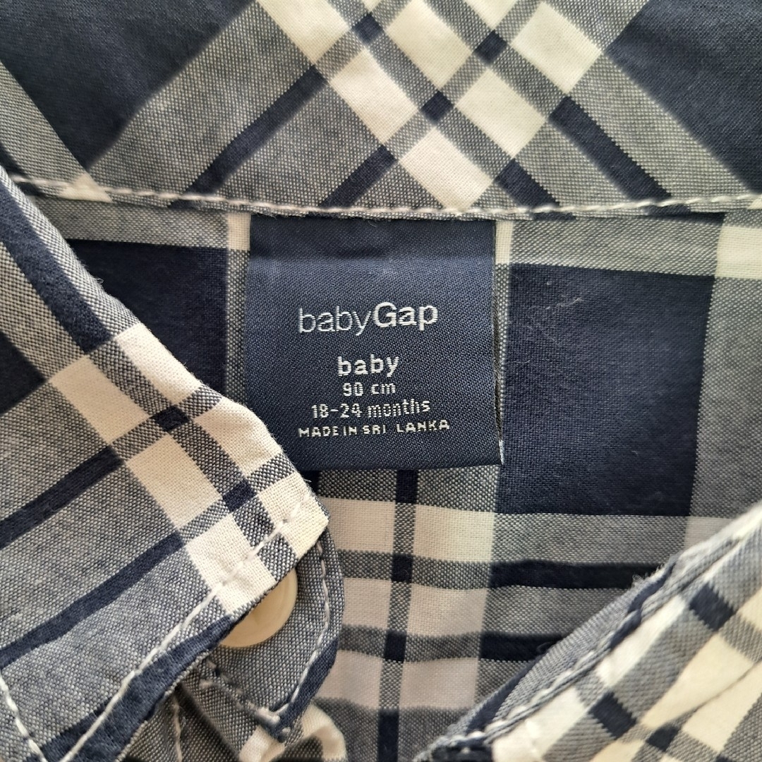 babyGAP(ベビーギャップ)のギャップ　babyGAP　シャツ キッズ/ベビー/マタニティのキッズ服男の子用(90cm~)(ブラウス)の商品写真