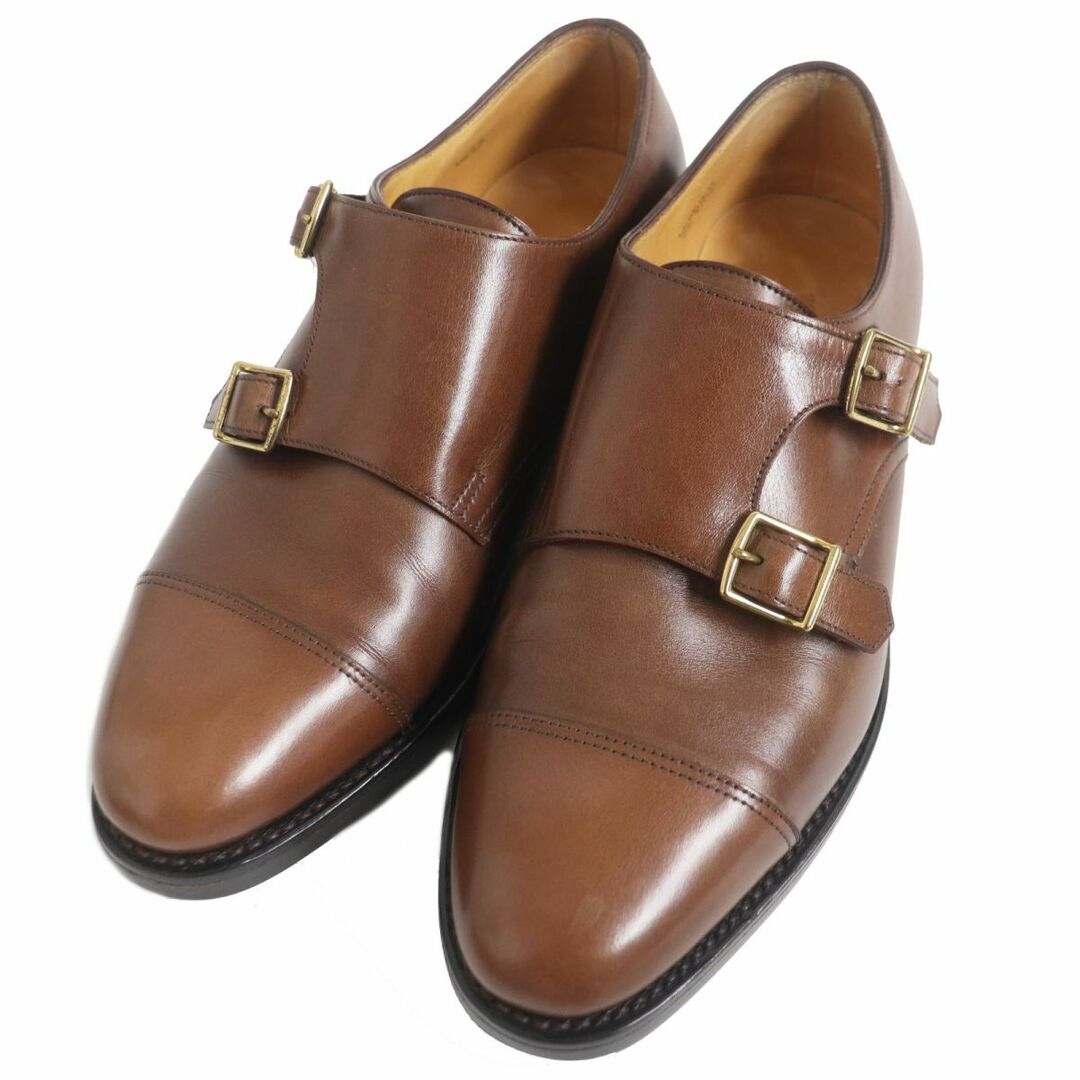 ジョンロブ John lobb モンクストラップ 美品