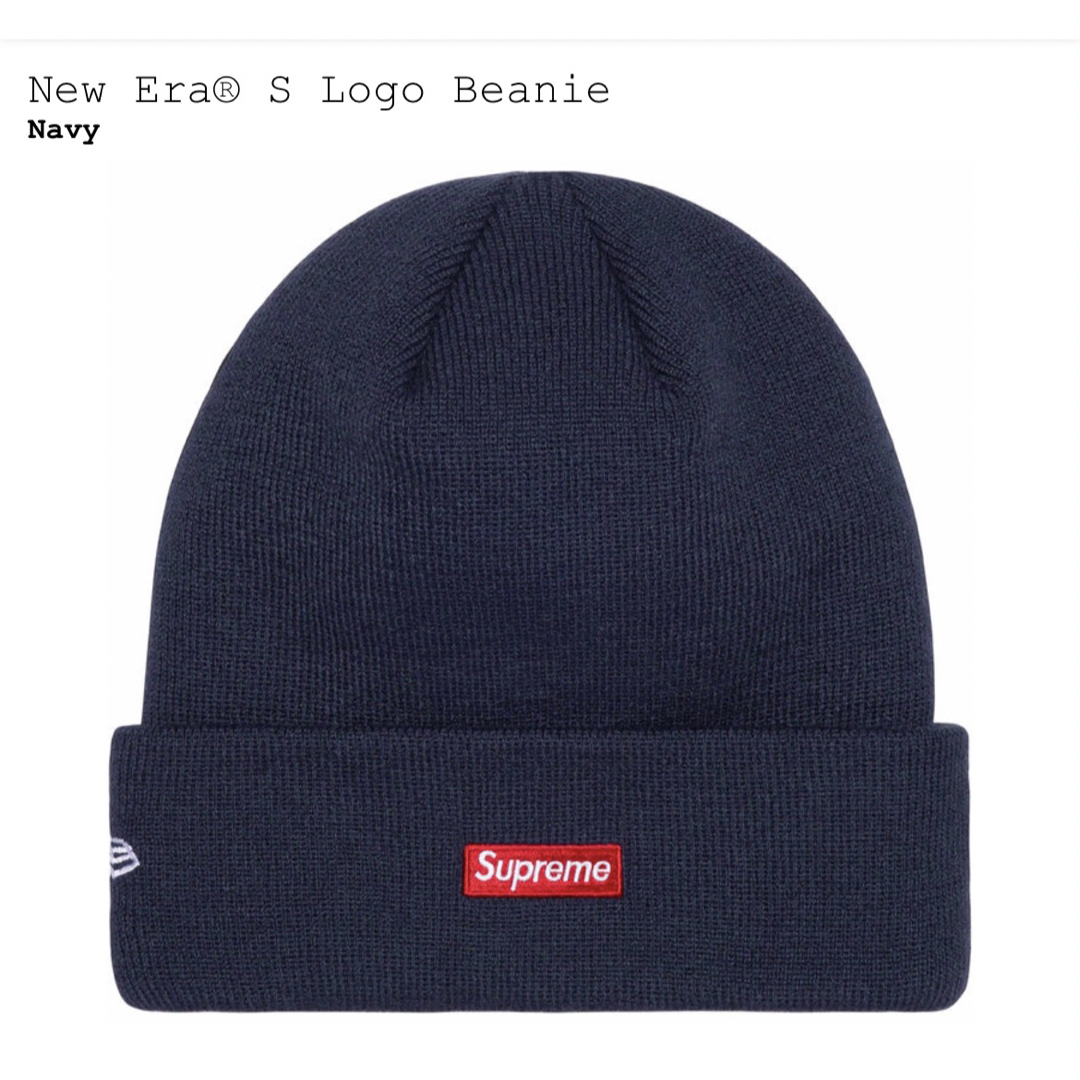 Supreme(シュプリーム)のsupreme NEW ERA  S LOGO beanie メンズの帽子(ニット帽/ビーニー)の商品写真
