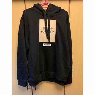 正規新品 23SS BURBERRY バーバリー ロゴラベルアップリケ パーカー