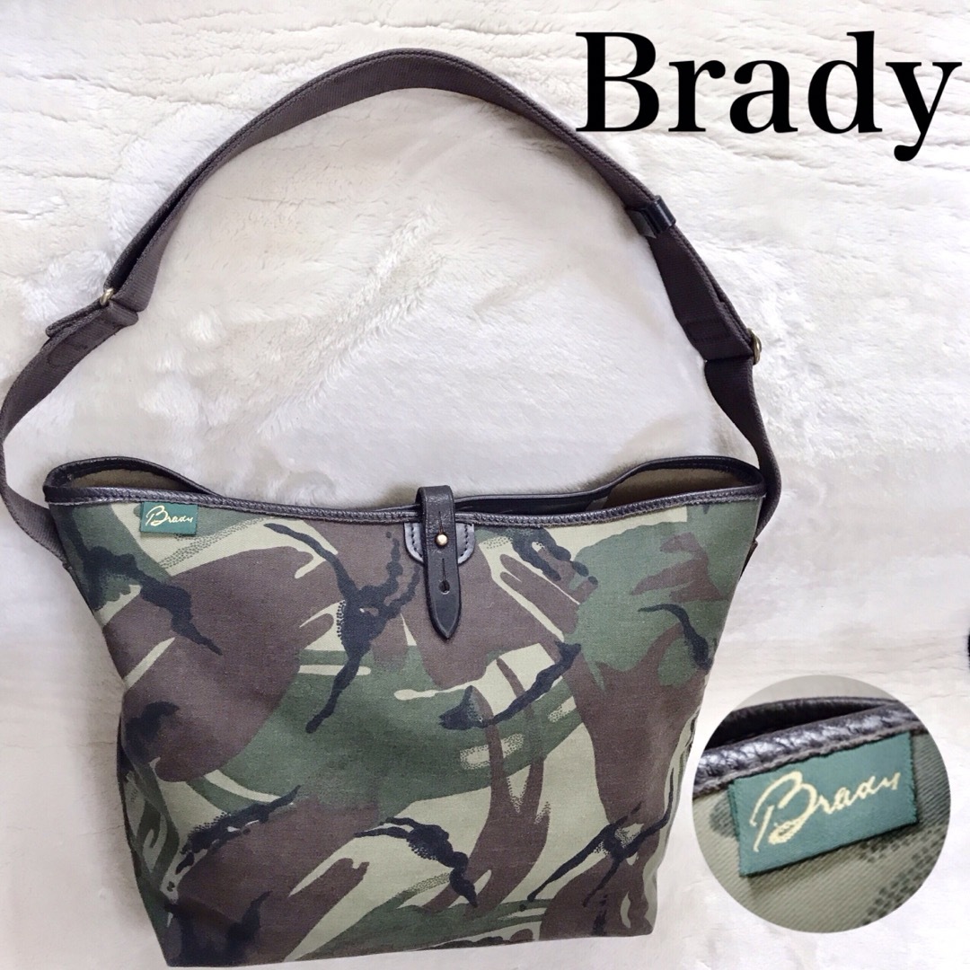 BRADY 限定品 ショルダーバッグ 迷彩 カモフラージュキンロス キャンバス