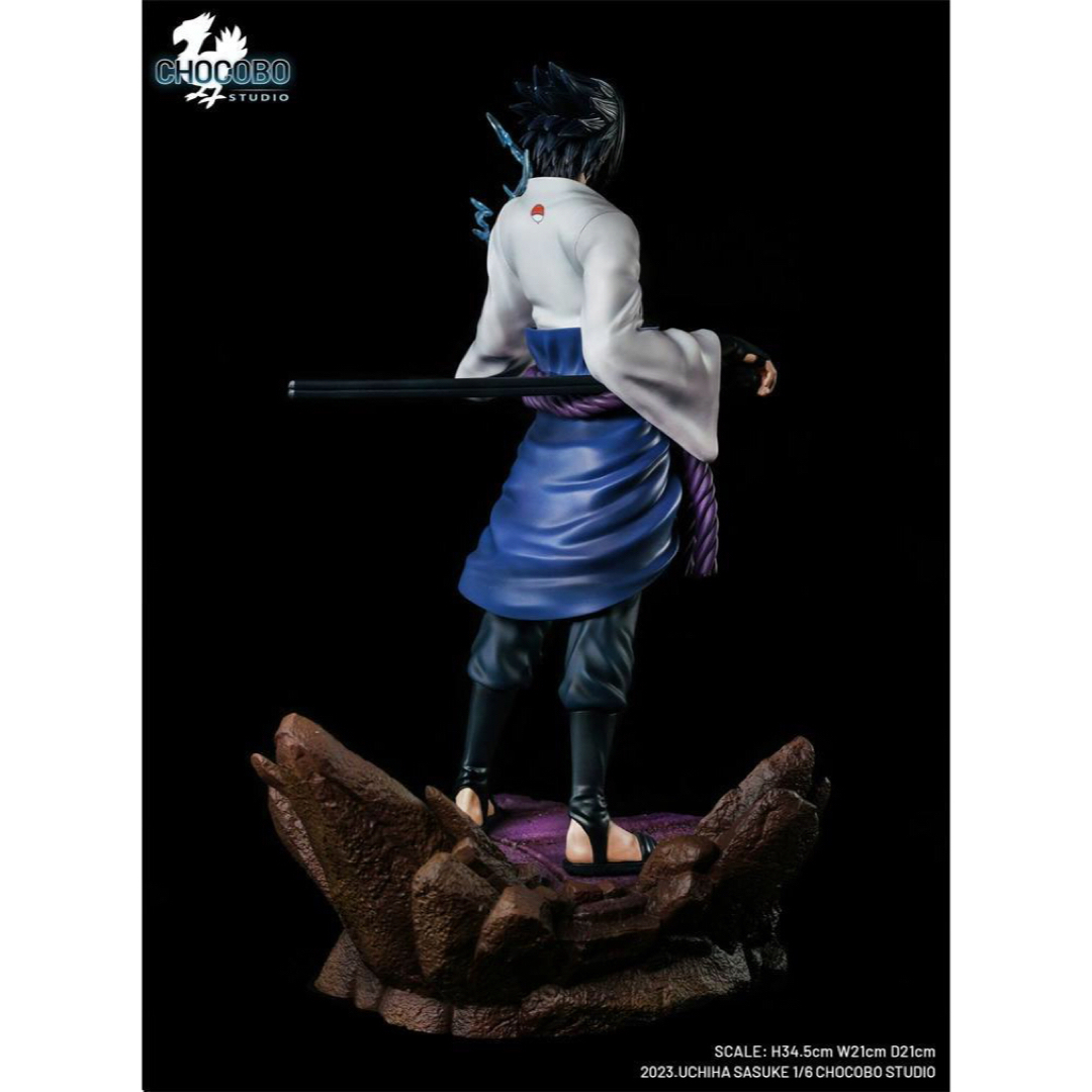 疾風伝 うちはサスケ ナルト ガレージキット フィギュア 1/6スケール