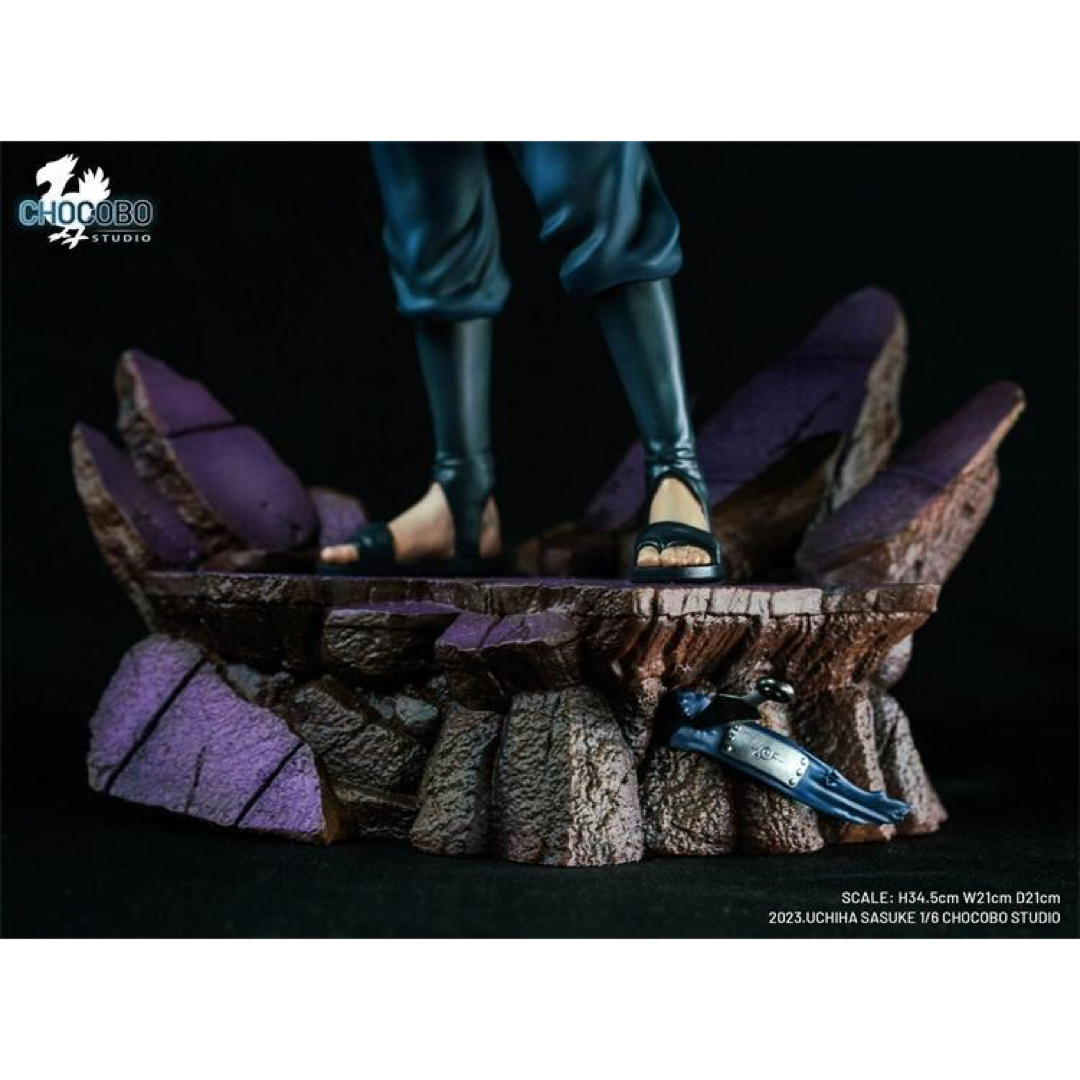 疾風伝 うちはサスケ ナルト ガレージキット フィギュア 1/6スケール