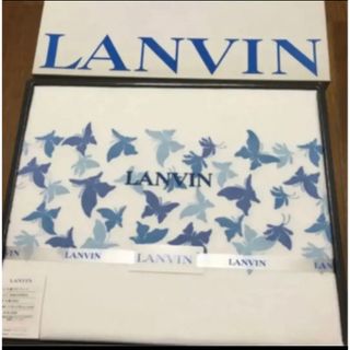 ランバン(LANVIN)のLANVIN ランバン　綿フラノシーツ(シーツ/カバー)