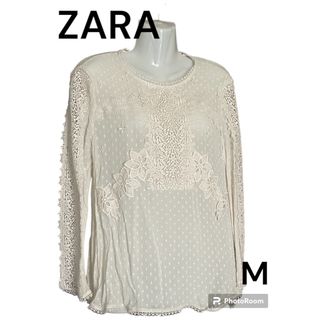 ザラ(ZARA)のZARA シースルーデザインブラウス(シャツ/ブラウス(長袖/七分))