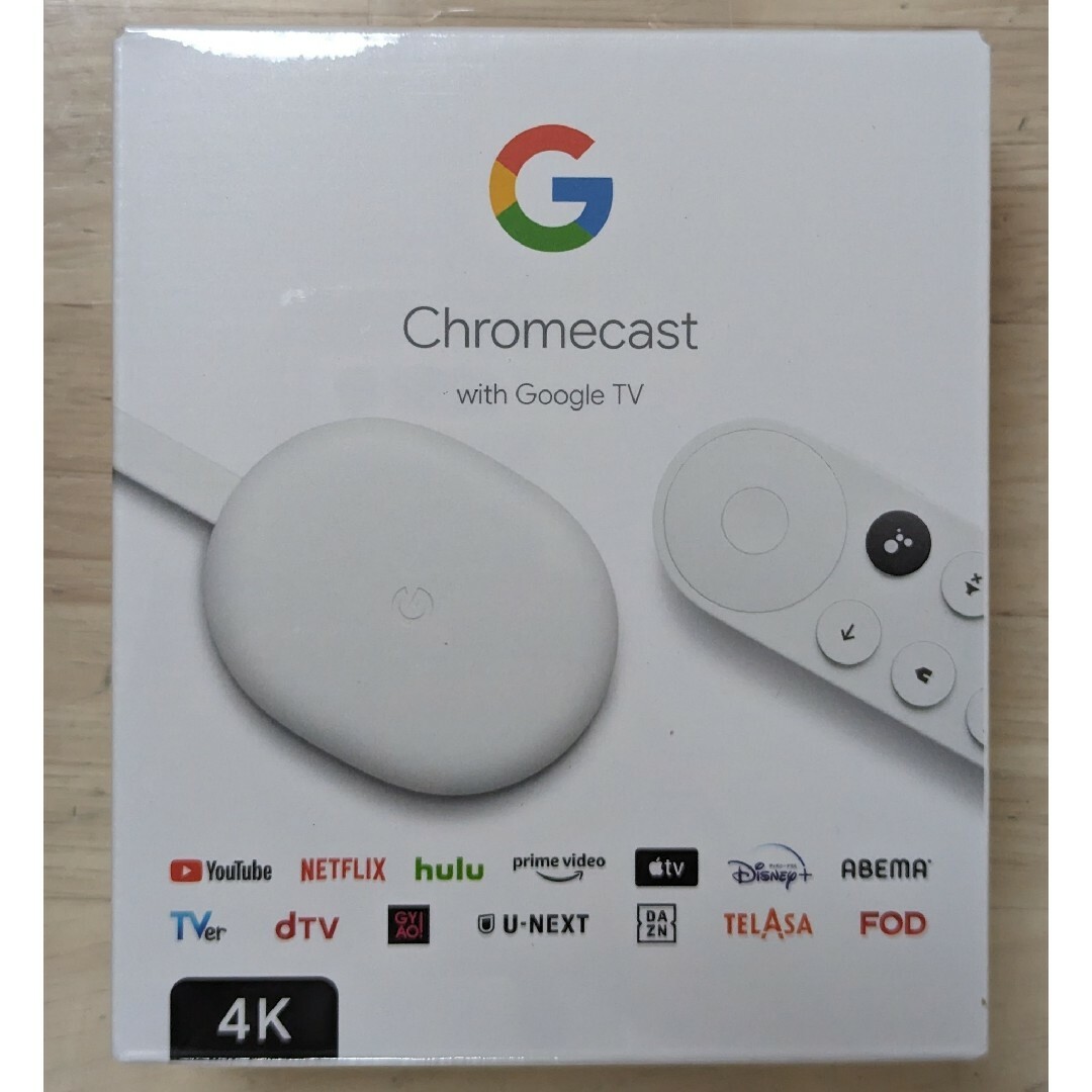 chrome cast 4k クロームキャスト4K