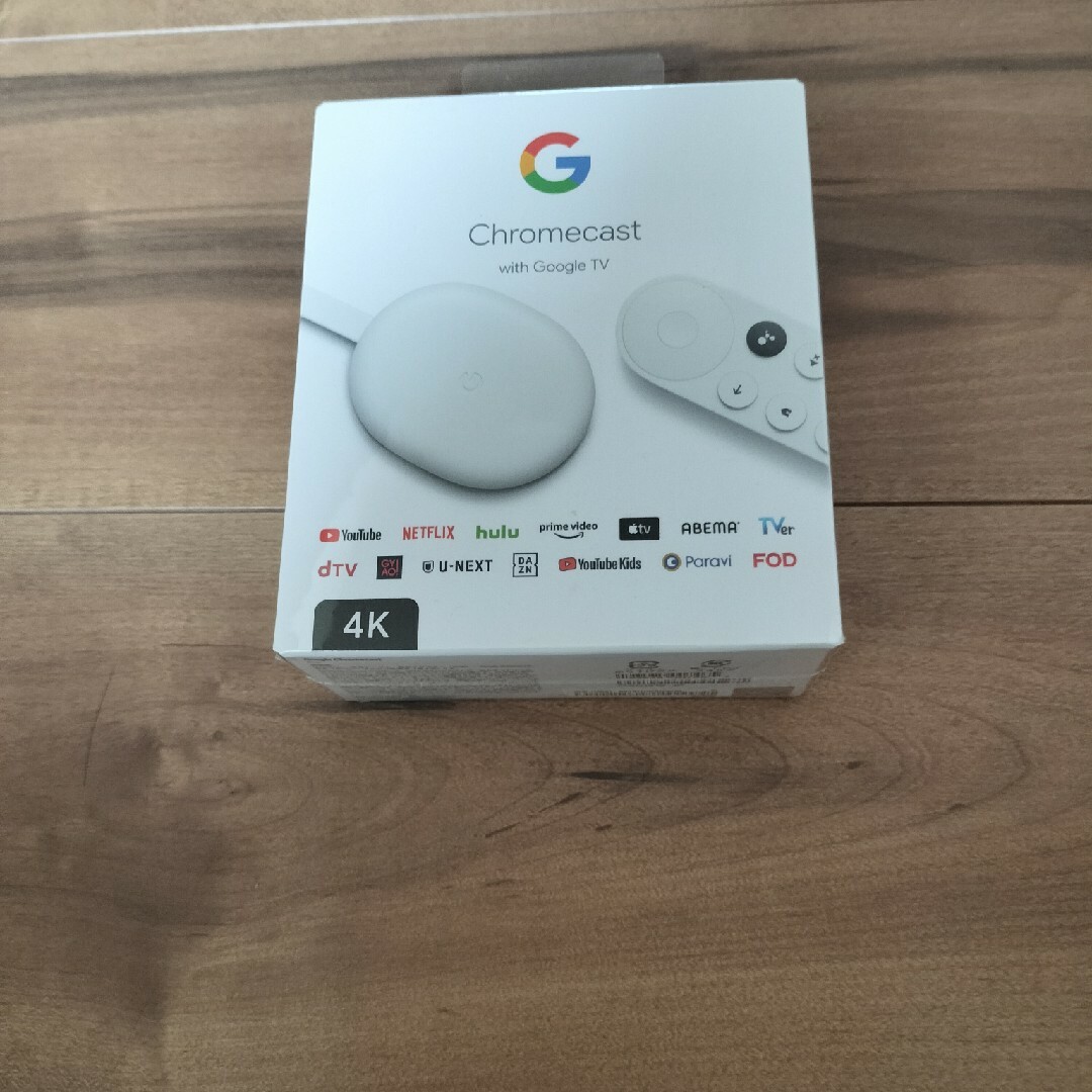 Google Chromecast with TV snow/ホワイト