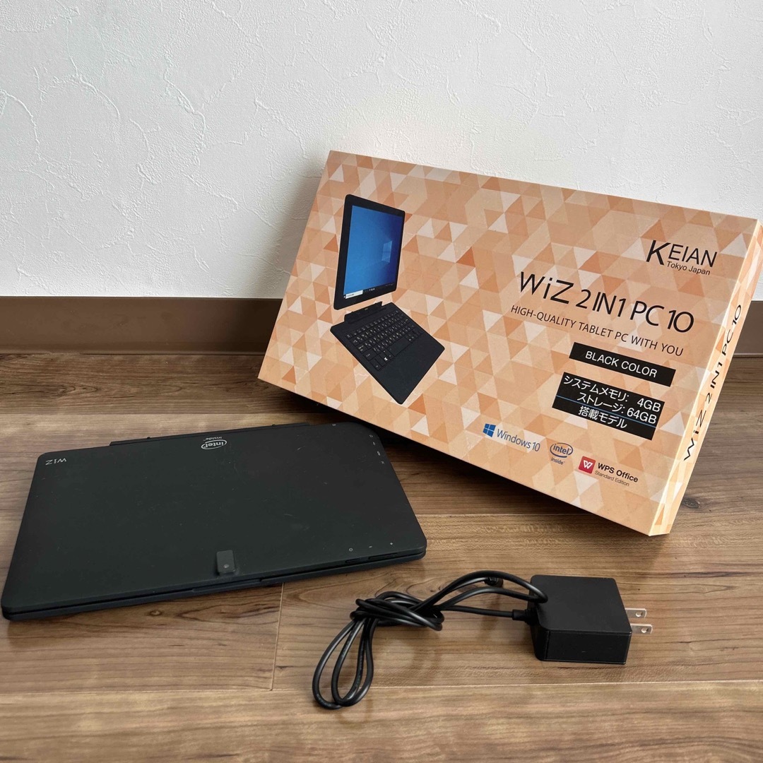 wiz 2IN1 PC10 ノートパソコン タブレットパソコン | フリマアプリ ラクマ