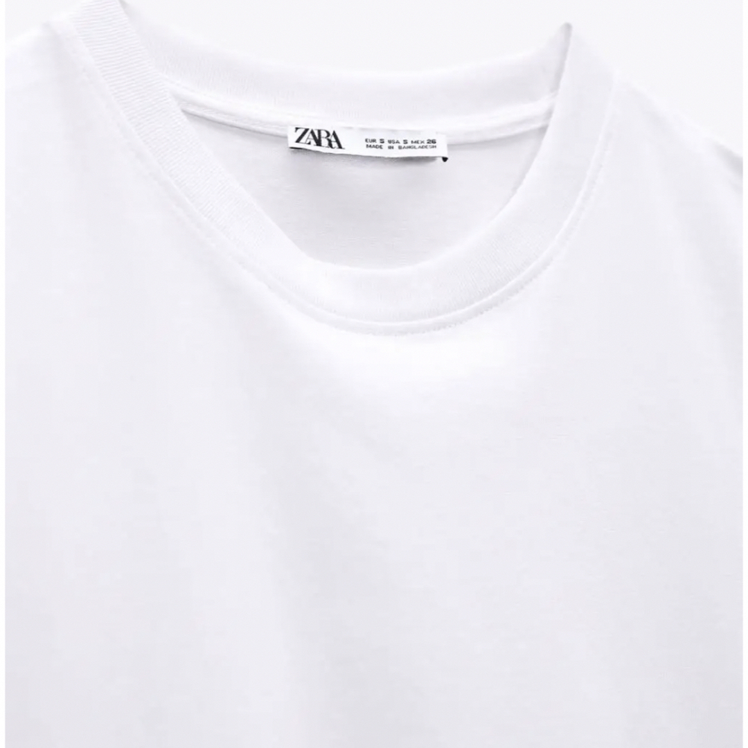 ZARA(ザラ)のZARA ショートスリーブTシャツ レディースのトップス(Tシャツ(半袖/袖なし))の商品写真