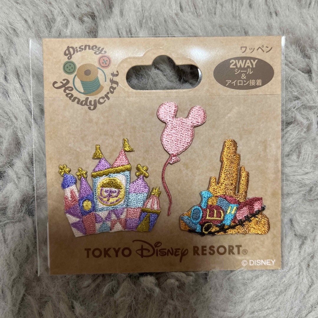 Disney(ディズニー)のディズニー ワッペン(シール･アイロン接着) ハンドメイドのキッズ/ベビー(ファッション雑貨)の商品写真