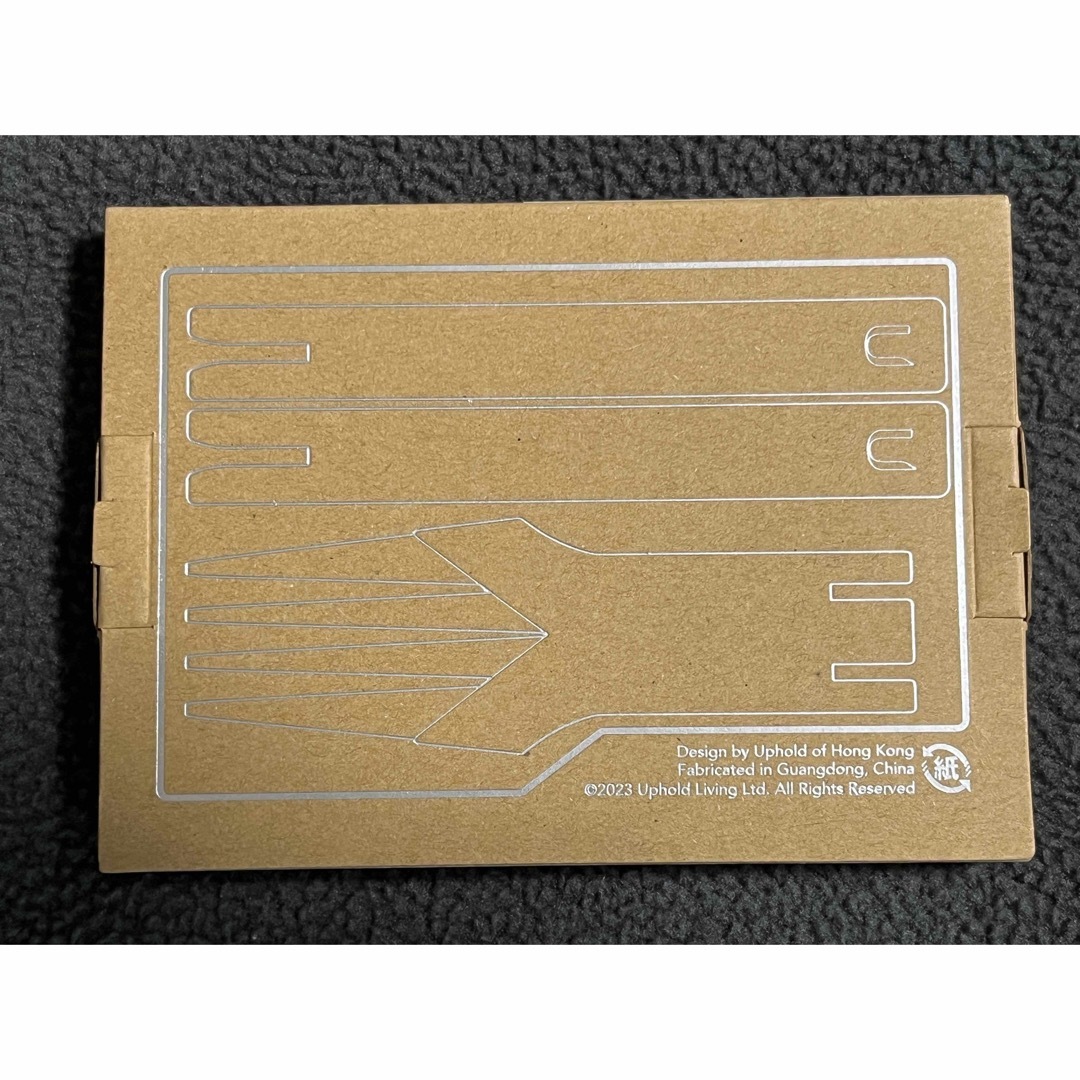 Uphold UCP+Upholdカードサイズの折りたたみカトラリーセット