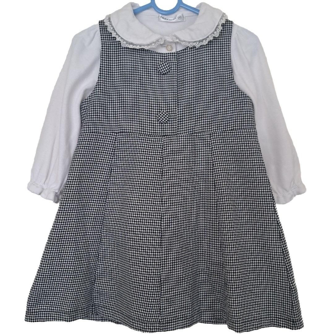 西松屋(ニシマツヤ)の95センチ ワンピース キッズ/ベビー/マタニティのキッズ服女の子用(90cm~)(ドレス/フォーマル)の商品写真