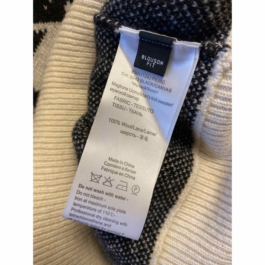 NEIL BARRETT - 正規 20AW Neil Barrett ニールバレット 総柄 ニットの