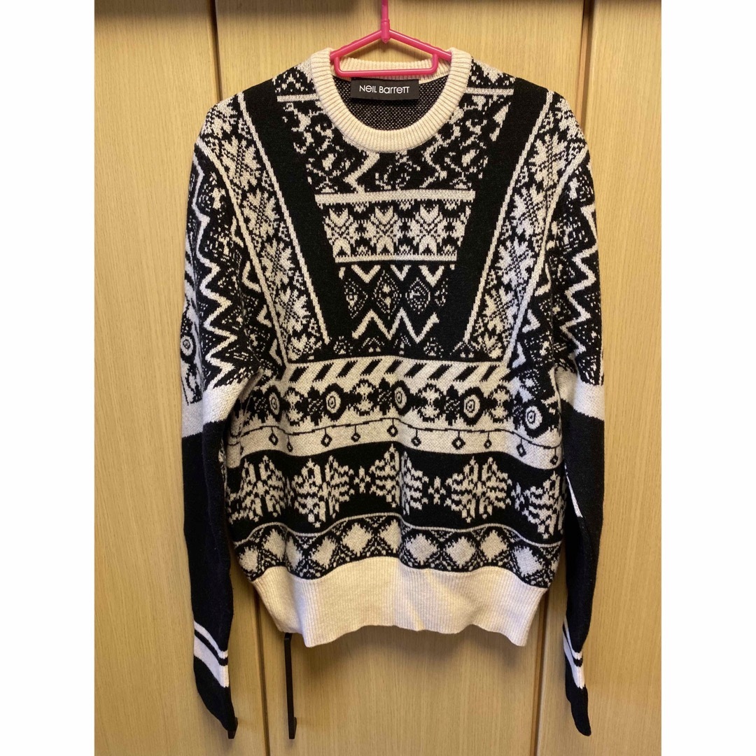 NEIL BARRETT - 正規 20AW Neil Barrett ニールバレット 総柄 ニットの