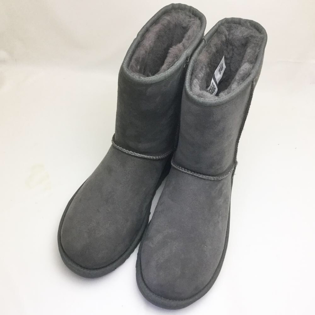 UGG - 新品UGG レディースブーツ CLASSIC SHORT Ⅱ グレー23.0cmの通販