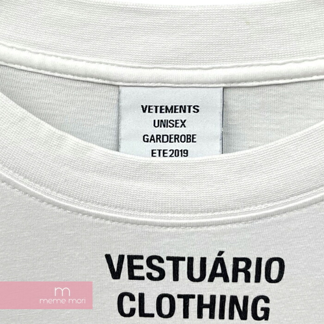 VETEMENTS - VETEMENTS 2019SS Translated Tee USS197067 ヴェトモン