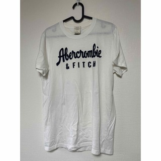 アバクロンビーアンドフィッチ(Abercrombie&Fitch)のアバクロ Tシャツ Sサイズ ホワイト ロゴ Abercrombie(Tシャツ/カットソー(半袖/袖なし))