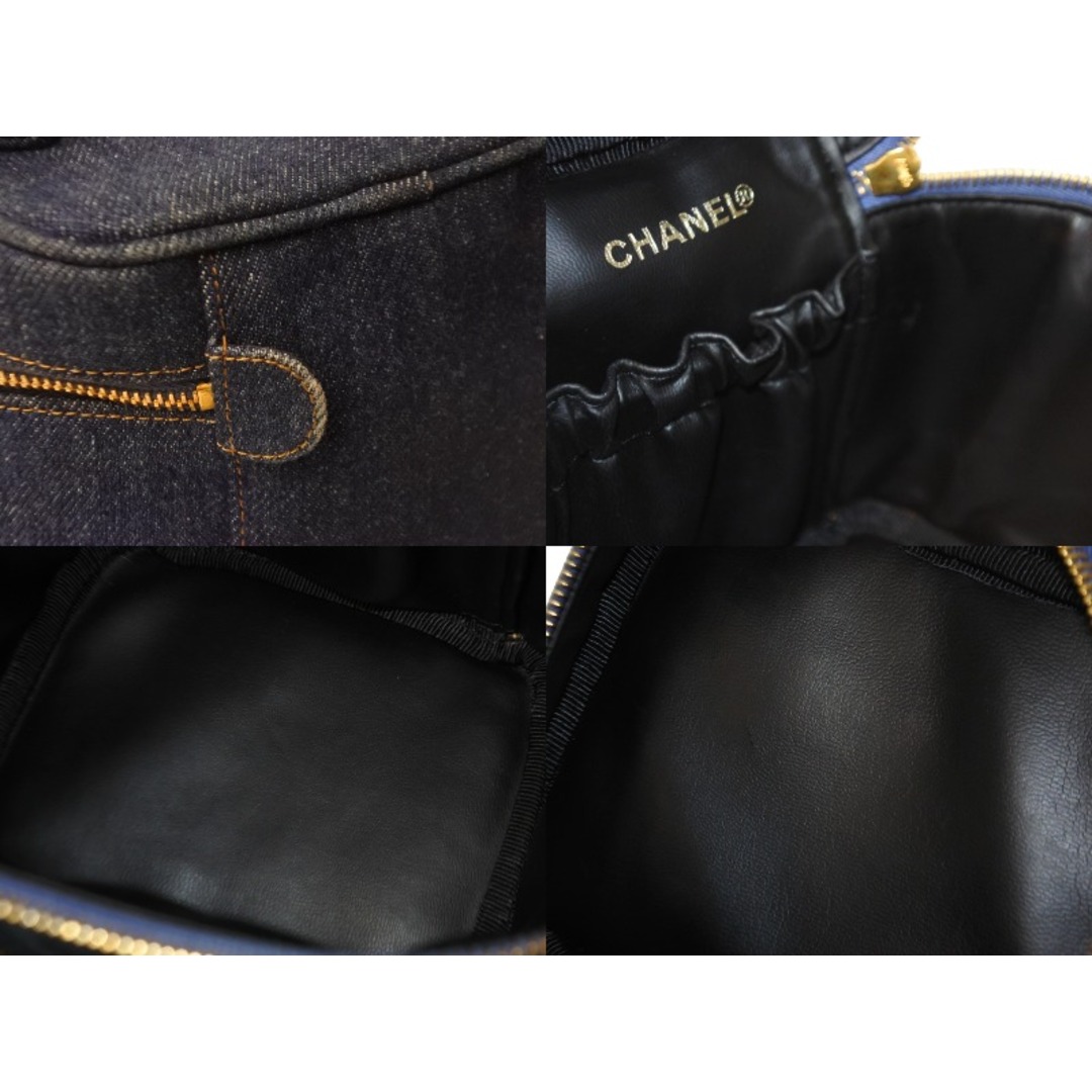 CHANEL - CHANEL シャネル ココマーク バニティバッグ ハンドバッグ 4