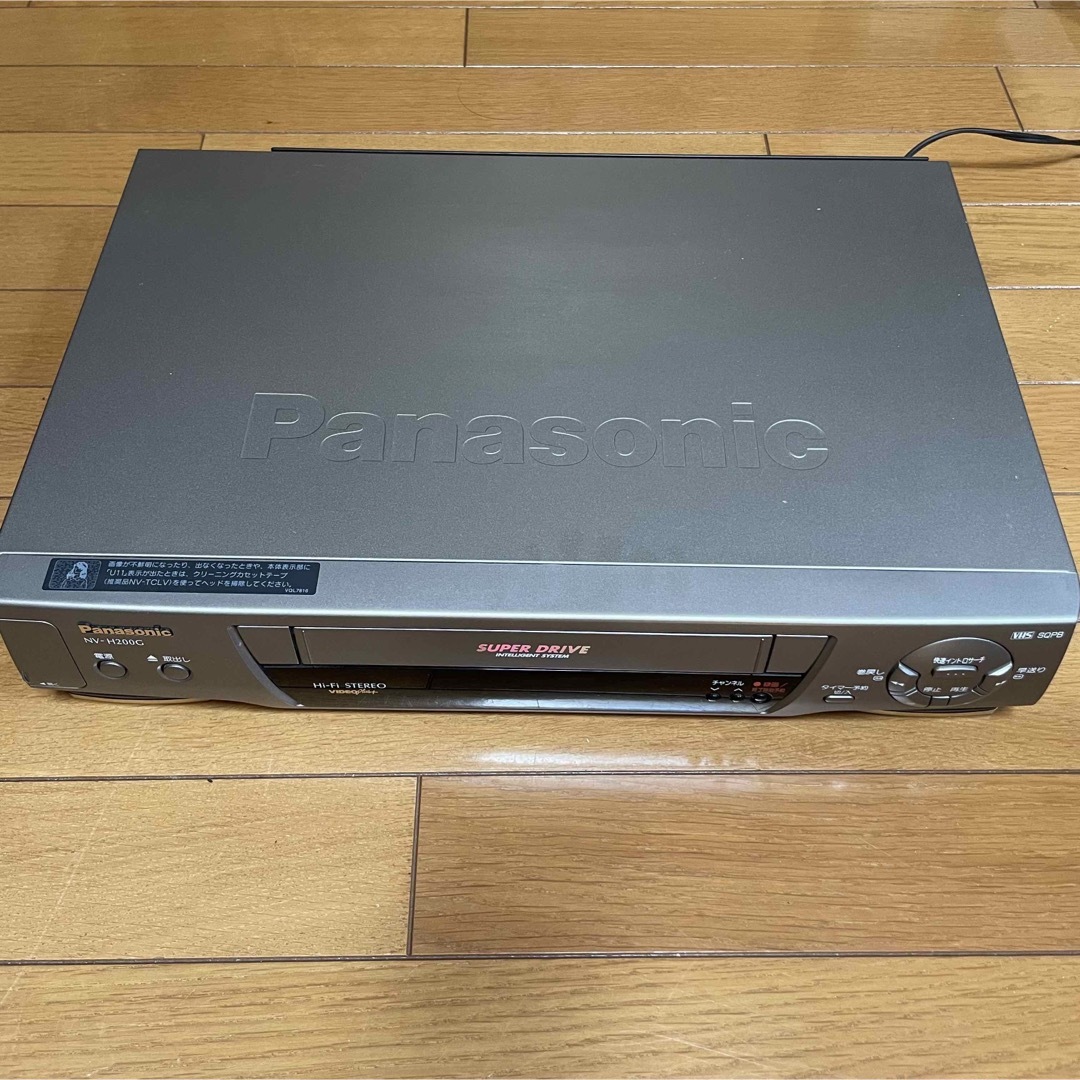 Panasonic(パナソニック)のPanasonic NV-H200G ビデオデッキ スマホ/家電/カメラのオーディオ機器(その他)の商品写真