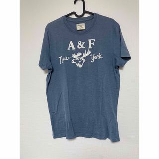 アバクロンビーアンドフィッチ(Abercrombie&Fitch)のアバクロ Tシャツ Sサイズ ブルー系 Abercrombie(Tシャツ/カットソー(半袖/袖なし))