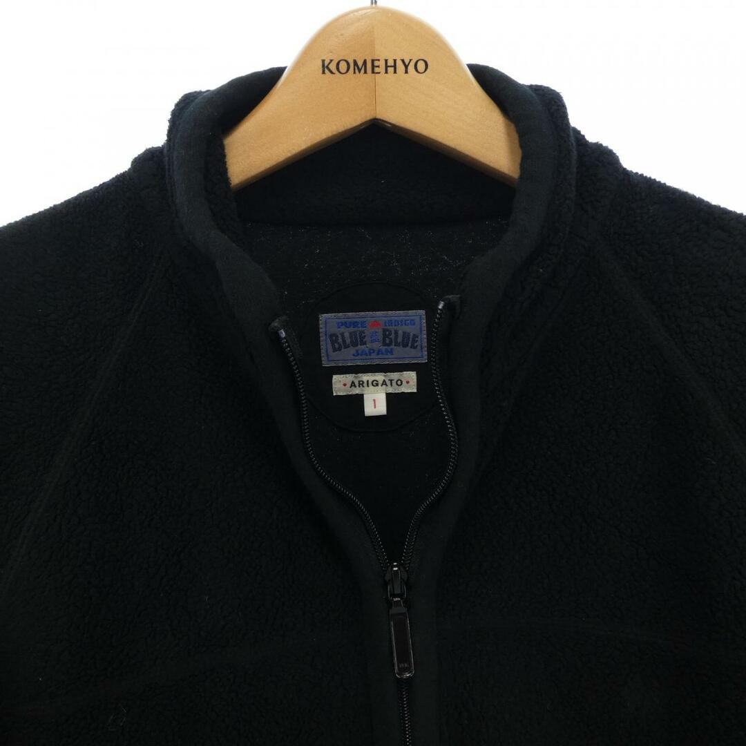 美品 BLUE BLUE ブルーブルー ジャケット ブルゾン チェック レッド