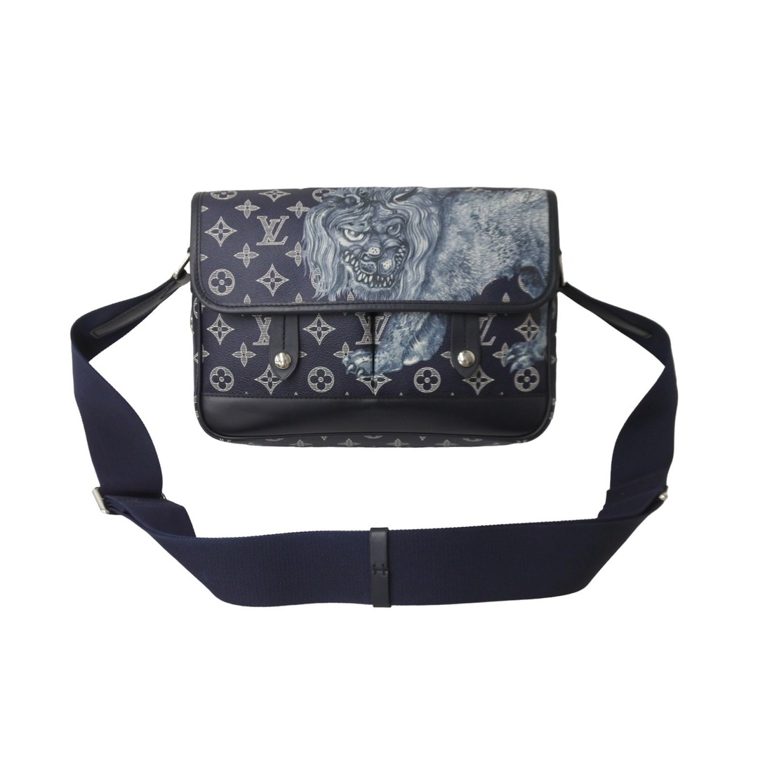 ルイヴィトン×チャップマンブラザーズ LOUIS VUITTON×ChapmanBrothers モノグラム サバンナ メッセンジャーPM M54248 美品 新入荷 LV1362