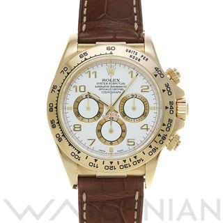 ロレックス(ROLEX)の中古 ロレックス ROLEX 16518 A番(1999年頃製造) ホワイト メンズ 腕時計(腕時計(アナログ))