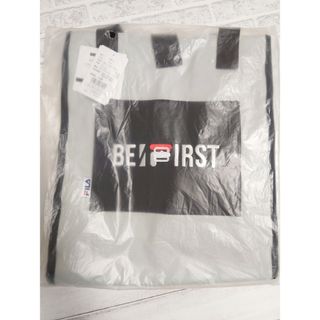 ビーファースト(BE:FIRST)のFILA × BE:FIRST　コラボ　トートバッグ　グレー(アイドルグッズ)