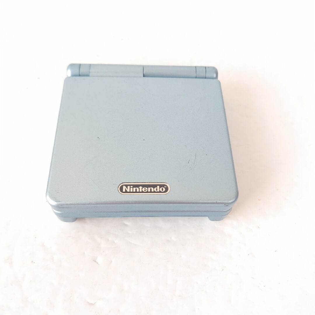 GBASPNintendo　ゲームボーイアドバンスSP パールブルー　美品　任天堂ゲーム機