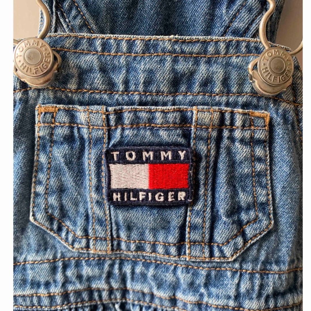 TOMMY HILFIGER(トミーヒルフィガー)のトミーヒルフィガー　ベビー　デニムスカート キッズ/ベビー/マタニティのベビー服(~85cm)(スカート)の商品写真