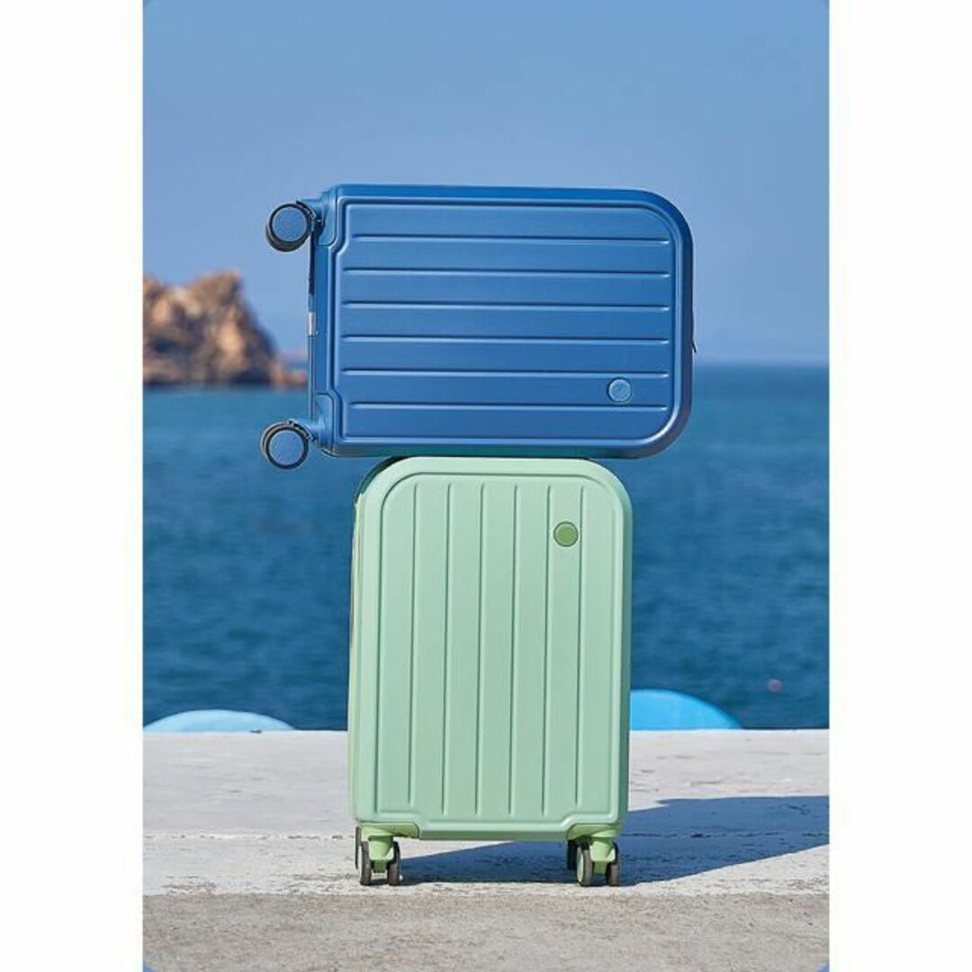 高品質スーツケース　機内持ち込み可能サイズSサイズ20インチ　軽量　グリーン 4