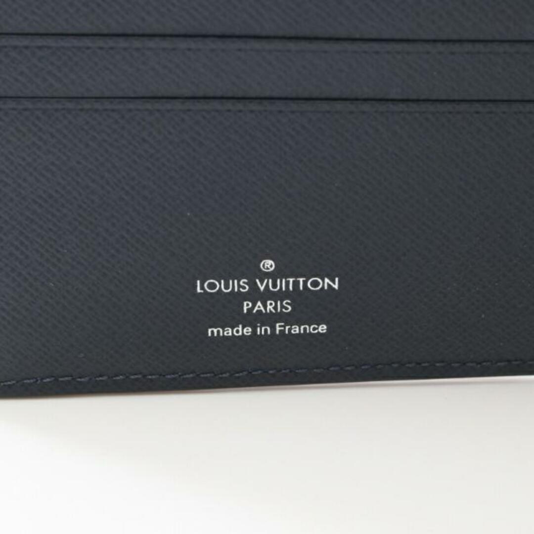 LOUIS VUITTON(ルイヴィトン)のポルトフォイユ ミュルティプル エピ ブルーマリーヌ 二つ折り財布 札入れ レザー ダークネイビー メンズのファッション小物(折り財布)の商品写真