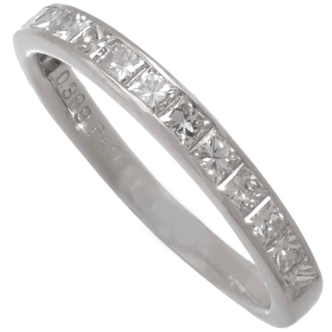 ノーブランドリング・指輪 ダイヤ ハーフエタニティ リング Pt900プラチナ シルバー銀 40900041417