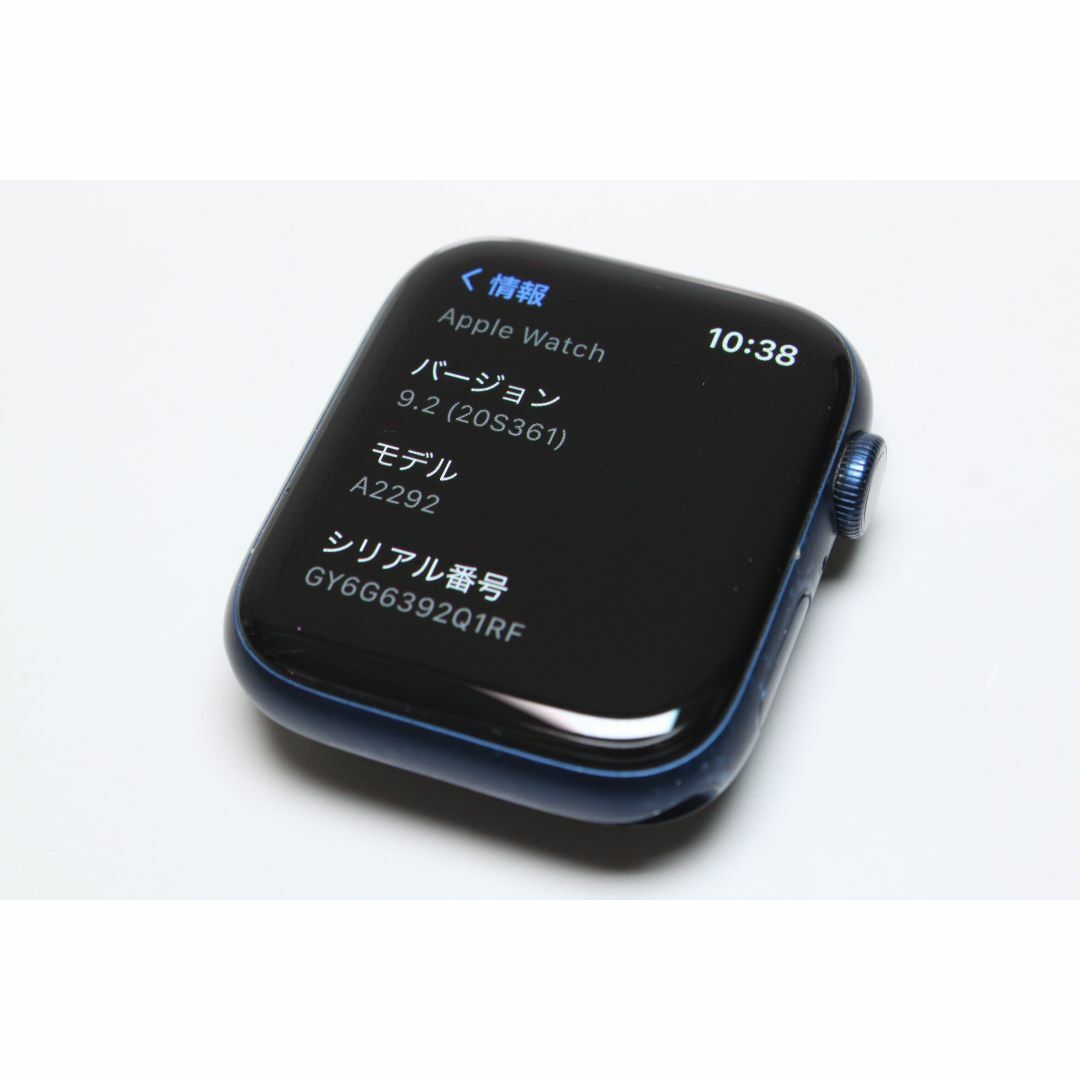 Apple Watch(アップルウォッチ)のApple Watch Series 6/GPS/44mm/A2292 ⑤ スマホ/家電/カメラのスマホ/家電/カメラ その他(その他)の商品写真