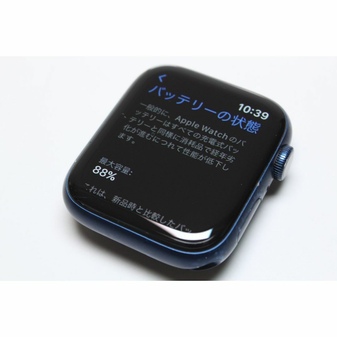 Apple Watch(アップルウォッチ)のApple Watch Series 6/GPS/44mm/A2292 ⑤ スマホ/家電/カメラのスマホ/家電/カメラ その他(その他)の商品写真