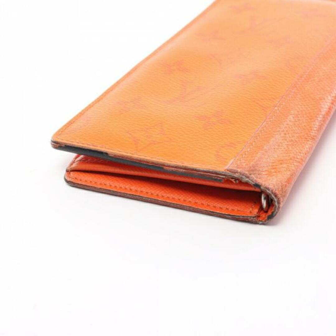 LOUIS VUITTON(ルイヴィトン)のポルトフォイユ ブラザNM タイガラマ 二つ折り長財布 PVC レザー オレンジ メンズのファッション小物(折り財布)の商品写真