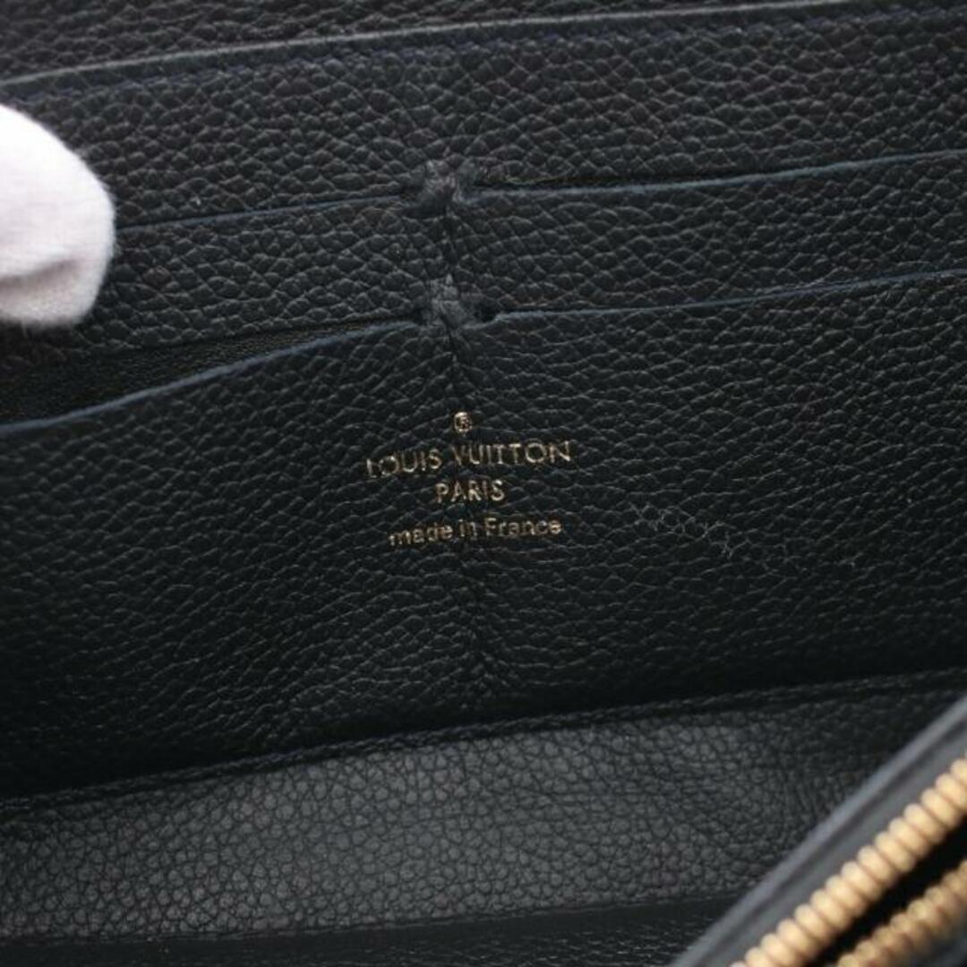 LOUIS VUITTON(ルイヴィトン)のジッピーウォレット モノグラムアンプラント アンフィニ ラウンドファスナー長財布 レザー ダークネイビー レディースのファッション小物(財布)の商品写真