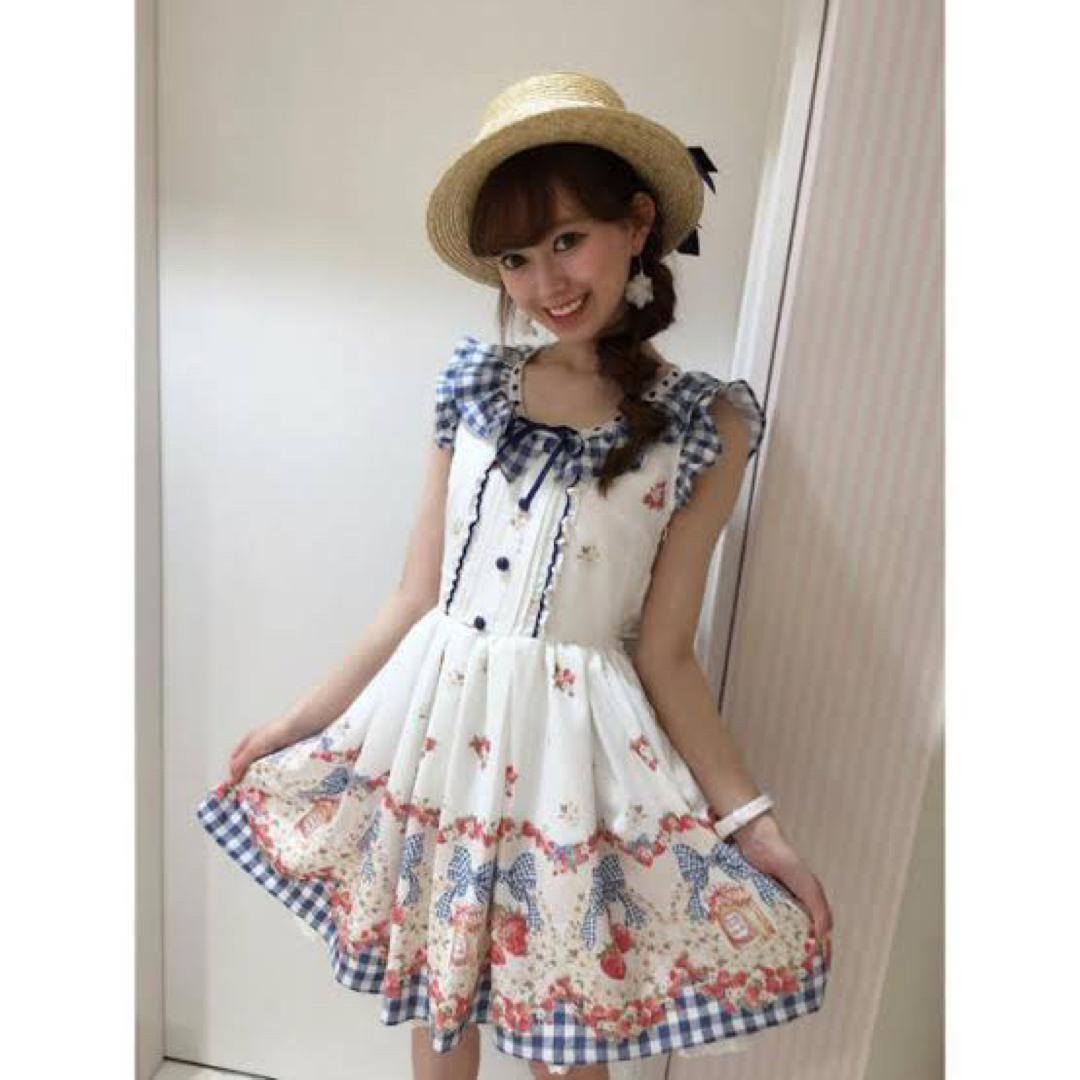 ロジータ セットアップ リズリサ ストロベリージャム ワンピース