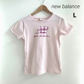 ニューバランス(New Balance)のnew balance ニューバランス Tシャツ  レディース 綿 L(Tシャツ(半袖/袖なし))