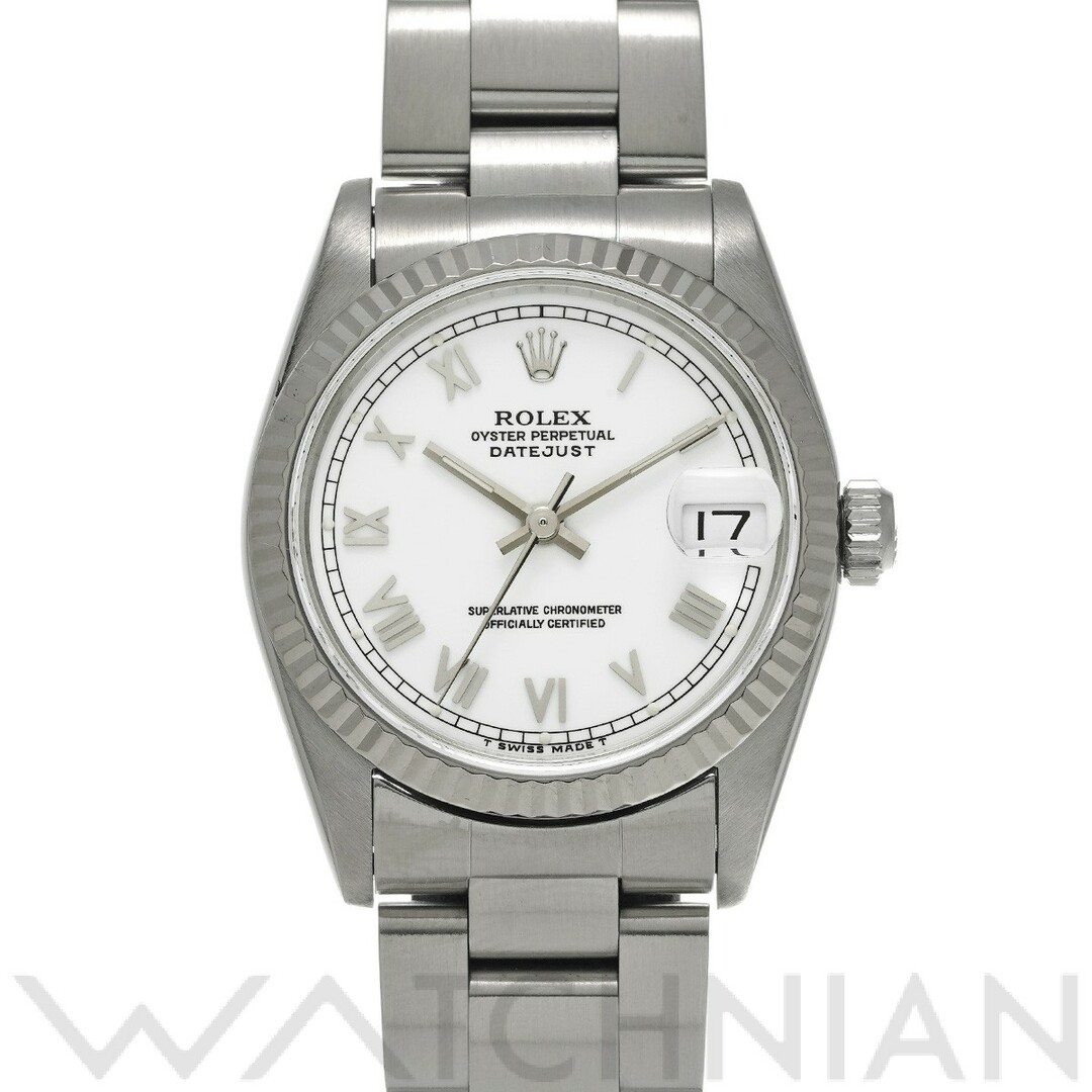 ロレックス ROLEX 68274 S番(1994年頃製造) ホワイト ユニセックス 腕時計