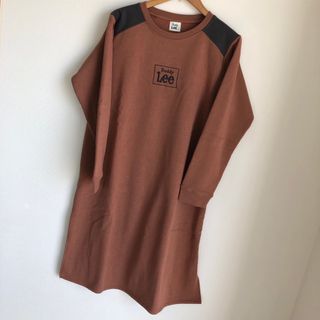 Lee - 新品　LEE マタニティ裏起毛ロングワンピース　L