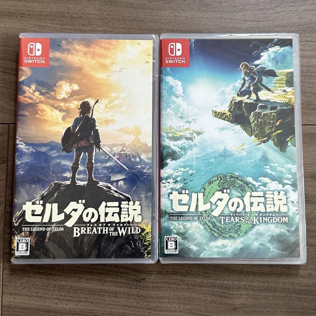 任天堂 - ゼルダの伝説ブレスオブザワイルド ゼルダの伝説ティアーズ