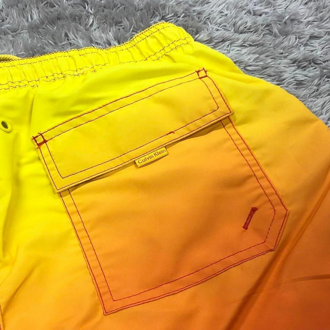 Calvin Klein(カルバンクライン)のM⭐Calvin Klein⭐カルバンクライン⭐新品 水着海パン オレンジ メンズの水着/浴衣(水着)の商品写真